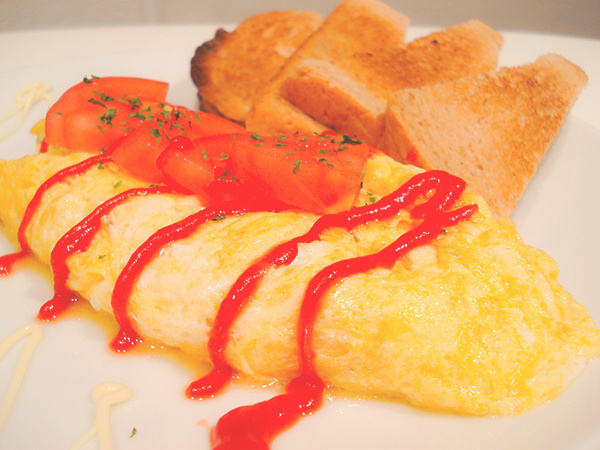 トマトオムレツ